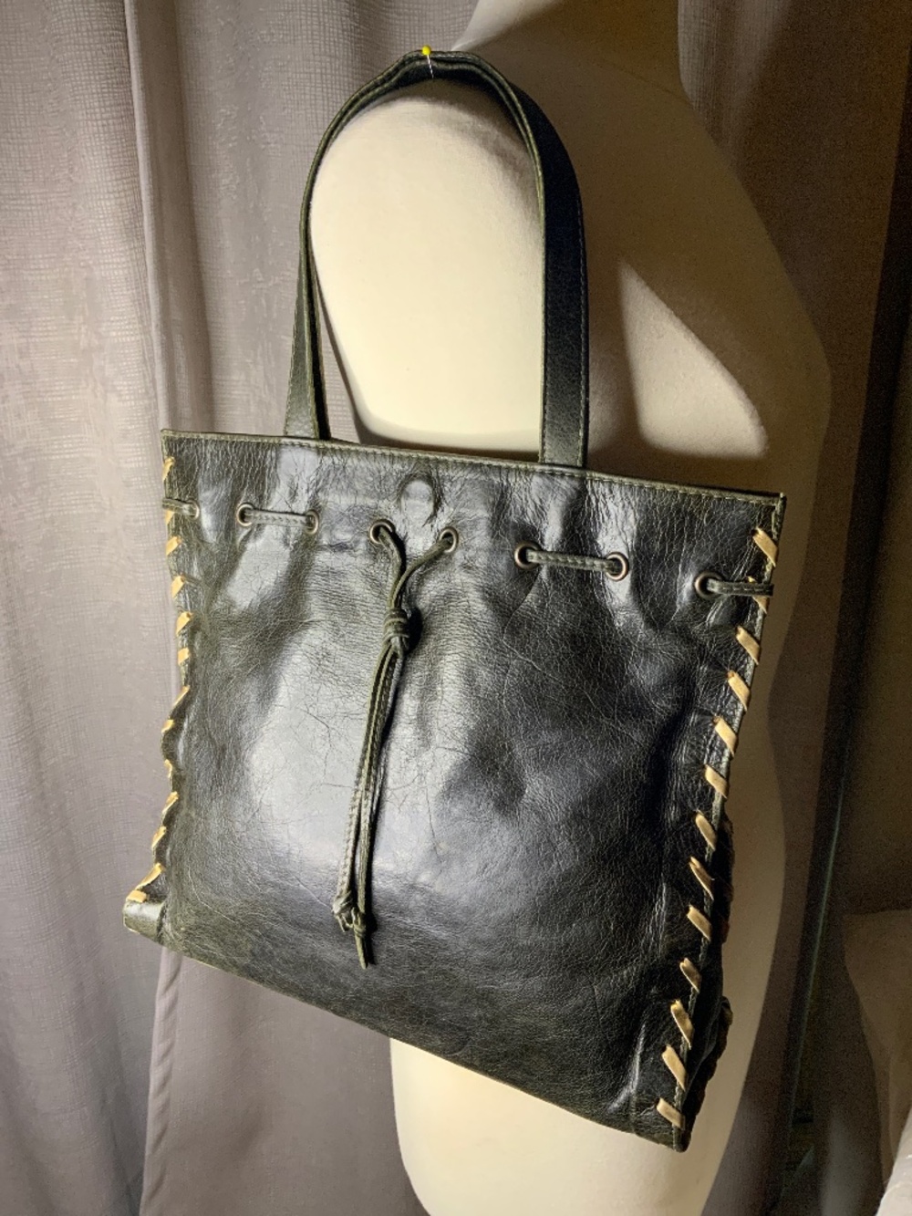 Maurizio Taiuti Italian Leather Handbag
